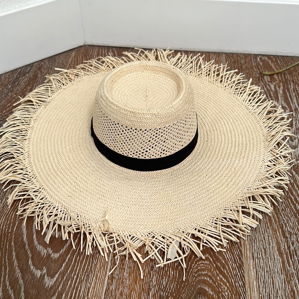 JCrew Summer Straw hat S-M